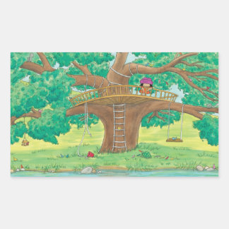 Juntar autocolantes da árvore