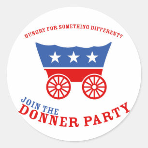 Junte-se à etiqueta do partido de Donner