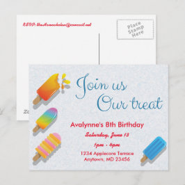 Junte-se a Nós Nosso Convite de Cartão Postal de P