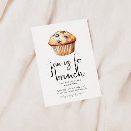Junte-se a Nós para o Convite de Festa de Brunch