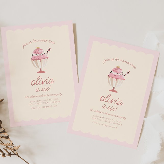 Junte-se a nós para um doce convite de Festa de an (Criador carregado)