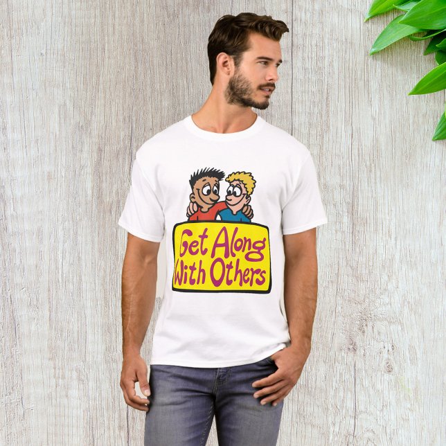 Junte-Se A Outros Mens T-Shirt (Criador carregado)