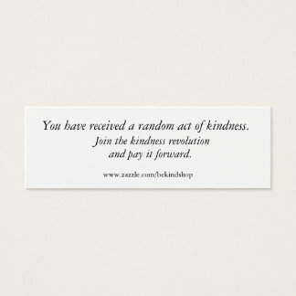 Junte-se à revolução da bondade, e pague pela guer