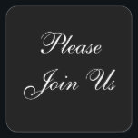 Junte-se ao adesivo de envelopes<br><div class="desc">Casamento formal Vota Vinhetas de Selo de Convite     © Fotografia e Design por TDSwhite no ArtísticoPocena.</div>