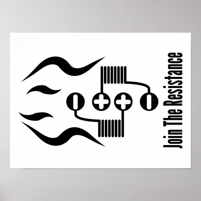 Junte-Se Ao Poster De Resistência (Frente)