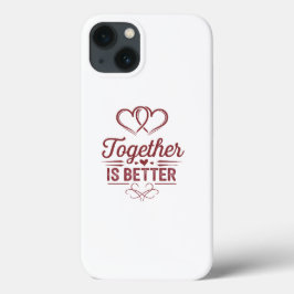 Juntos É Melhor - Design de Dia dos Namorados