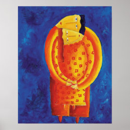 Juntos, Impressão de pintura contemporânea