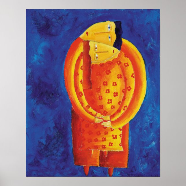 Juntos, Impressão de pintura contemporânea (Frente)