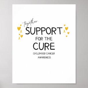 juntos.support.cure Poster e Impressões do cancer