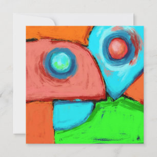 Juntos, uma pintura digital abstrato original
