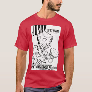 Jusby do Palhaço de T-Shirt Básico Escuro
