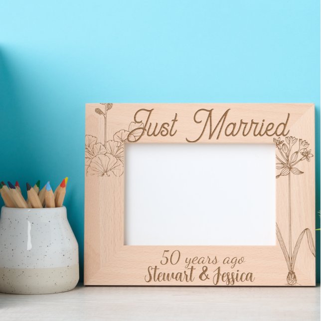 Just married 50 year ago wedding anniversary  (Criador carregado)