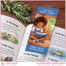 Just One More Chapter Customized Book Lover