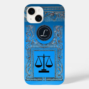 JUSTIÇA, ATTORNEY Monograma, azul