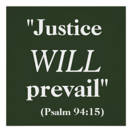 Justiça prevalecerá Impressão