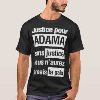 Justice pour adama Classic T-Shirt
