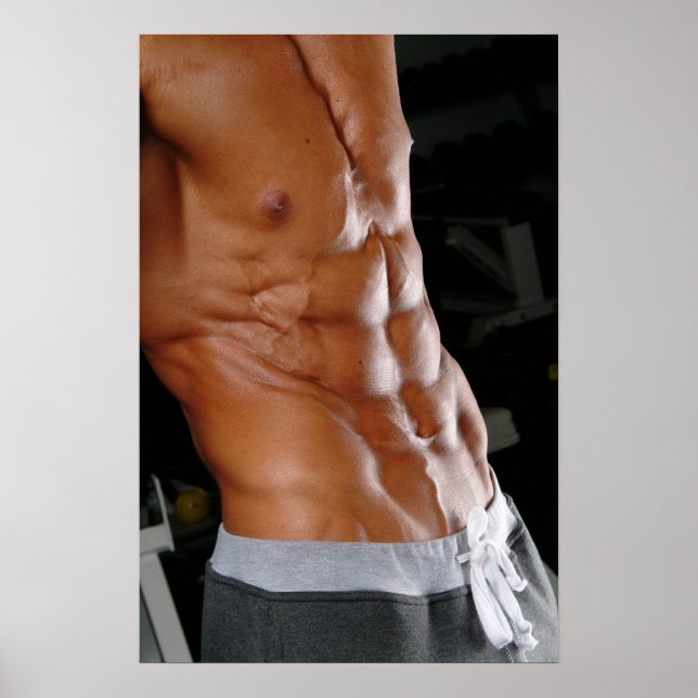 Justin Woltering Poster nº 17 - Abs (Frente)