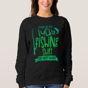Juventude, esta é a minha camisa de pesca sortuda