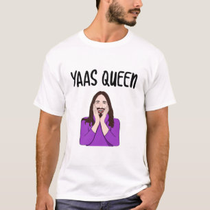 JVN Yaas Queen 2 com T-Shirt do Pescoço V