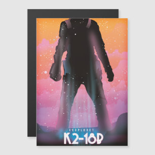 K2-18b arte espacial exoplanetária