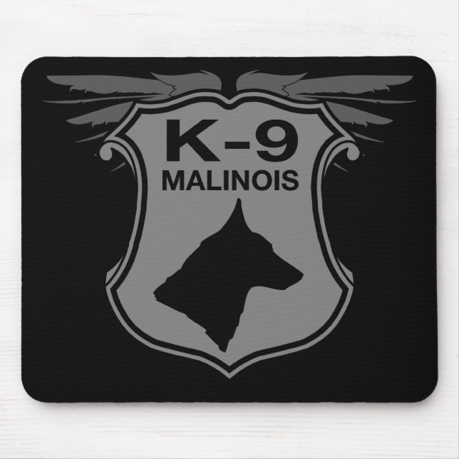 K-9 Malinois Mousepad (Frente)