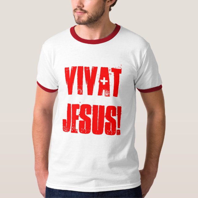 K do t-shirt de C "Vivat Jesus" (Frente)