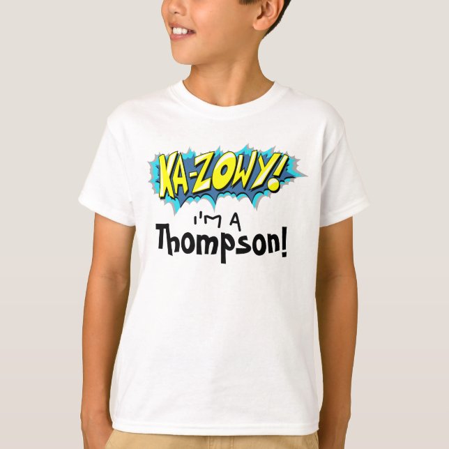 Ka-Zowy da banda desenhada da arte! Camisa do (Frente)