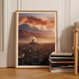 Kabul Print Afghanistan Print Kabul Poster Afghani