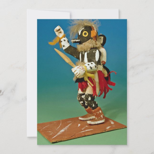 Kachina doll, nativo americano (Frente)