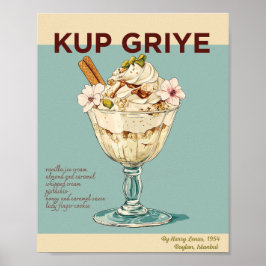 Kadikoy Na Minha Mente - Poster de Comida