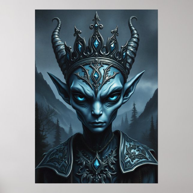 Kael’Thar the Void King – Dark Fantasy Poster (Frente)