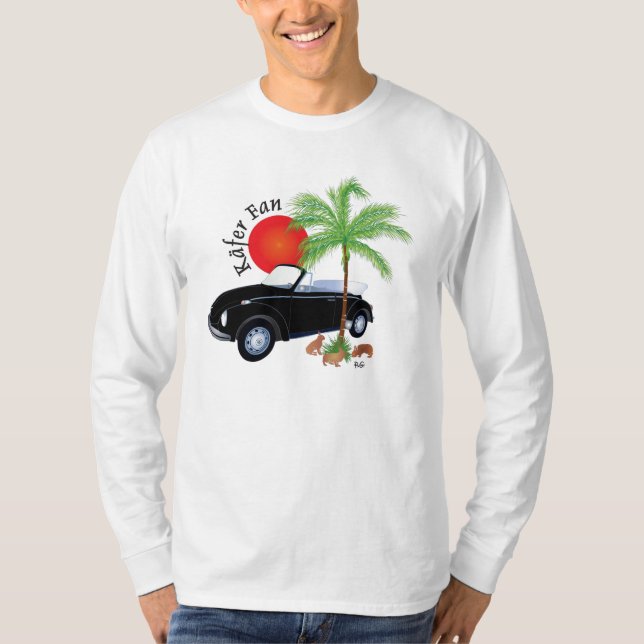 Käfer Cabriolet 1972 T-Shirt (Frente)