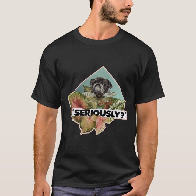 Kafka, o Camisa Clássico Pug 875 (Frente)