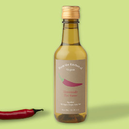 Kaft Hot Molho Label Sticker - Pepper Chili