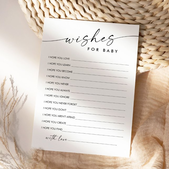 KAIA deseja um cartão de conselho para bebês (Criador carregado)