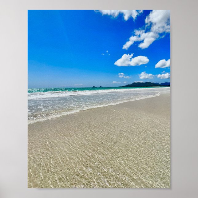 Kailua, Oahu Poster (Frente)