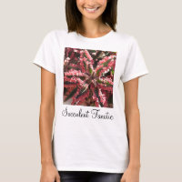 Kalanchoe "borboleta voa" o t-shirt das senhoras