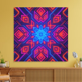 Kaleido Dreams | Arte de parede de Canvas vibrante