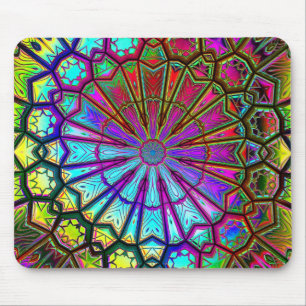 Kaleidoscope Art 14° Opções do Mousepad