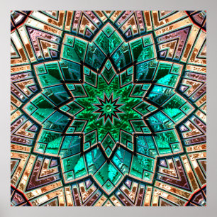 Kaleidoscópio Posters de opções de imagem do art 4