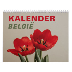 Kalender België   Calendário belga 2026 em neerlan