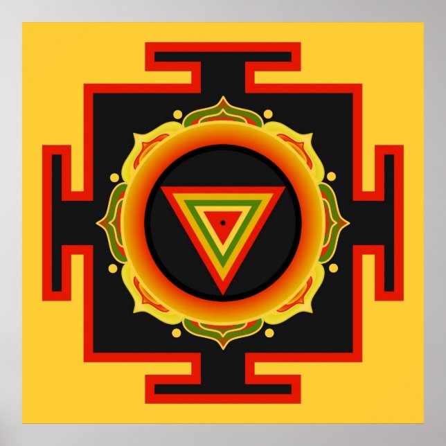 Kali Yantra Poster (Frente)