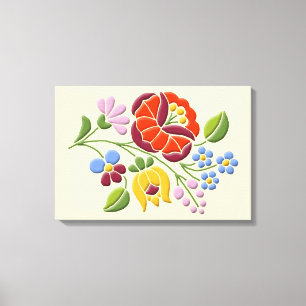 Kalocsa - impressão húngaro das canvas de arte