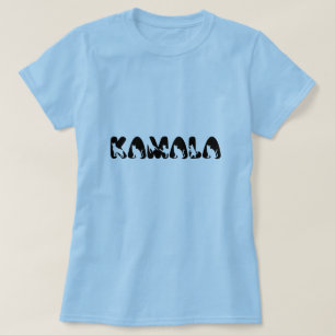 Kamala come camisa básica de mulher