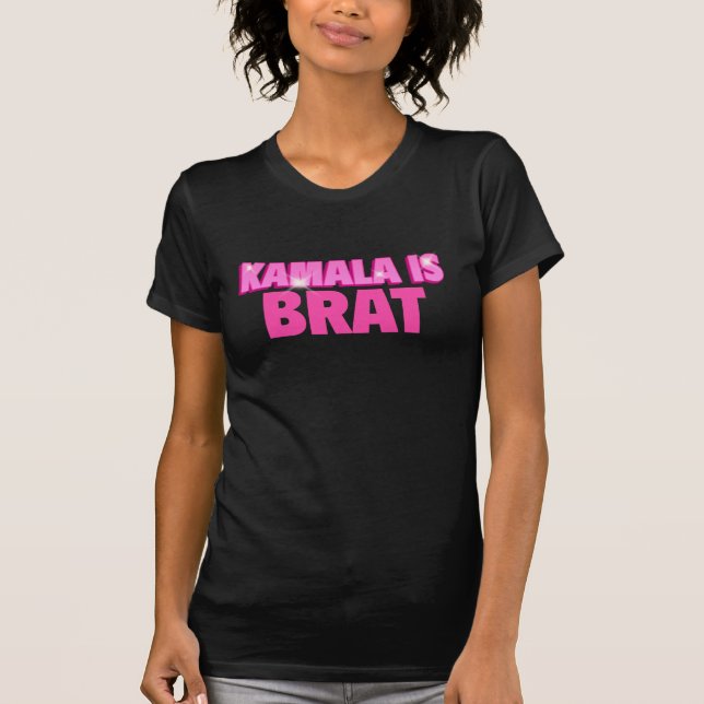 Kamala É Brat T-Shirt (Frente)