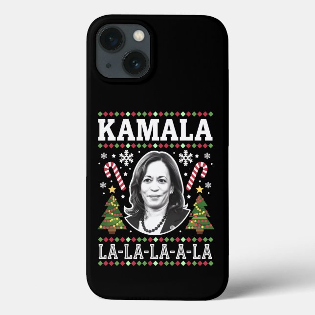 Kamala Harris 2024 Natal Vírgula La Xmas (Verso)