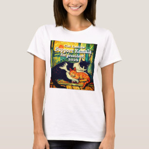 Kamala Harris Cat T-Shirt