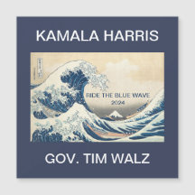 KAMALA HARRIS CORRE A ONDA AZUL 2024