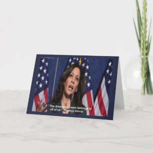 Kamala Harris e Cartões de citação do sonho ame