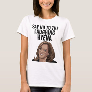 KAMALA HARRIS LAUGHGHING HYENA T-SHIRTS